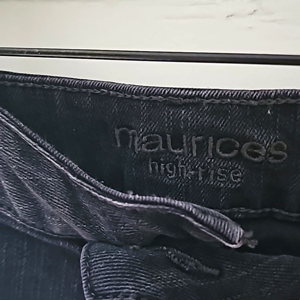 Maurices High Rise Jean Shorts
